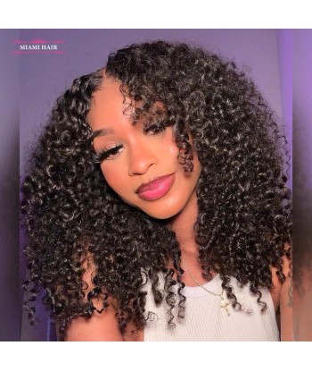 Miami Peinflex 9x6 Kinky Curly 250% HD Wig Comment ça marche