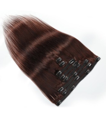 Kit de extensiones de clip de chocolate recto de 120 grados, 4 des créatures d'habitude