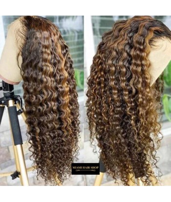 Predecessor Front Lace 13x4 "Deep Wave P4/27" Pocco-to-Wear " meilleur choix