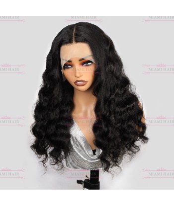 WIG 13x4 White Wave Loce Wigh - con effetto quasi doppio disegnato e volume massimo nei capelli Remy basket pas cher