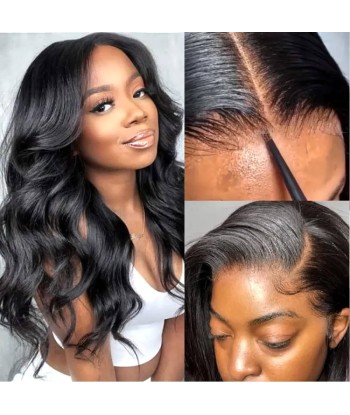 Voorgesneden voorkant 13x6 "Body Wave Dark Brown" Ready-to-Wear " en ligne des produits 