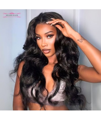 Miami Hairflex 9x6 Body Wave 250% HD -pruik les ctes