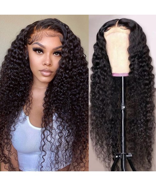 WIG 6x6 Deep Wave Wig Wig -draden - Dichtheid 150% - Volumine -effectie pas cher 