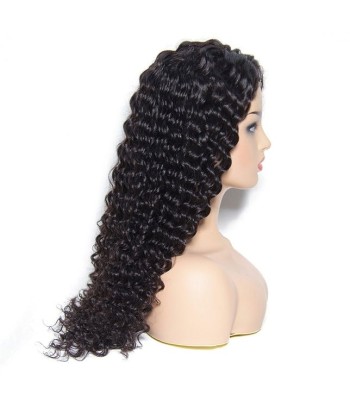 WIG 6x6 Deep Wave Wig Wig -draden - Dichtheid 150% - Volumine -effectie pas cher 