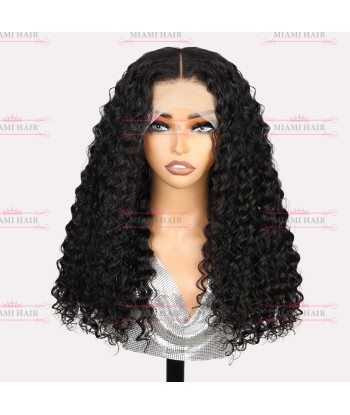 WIG 13x4 Deep Wave Wig -pruik - met bijna dubbel getrokken effect en maximaal Remy Hair Volume plus qu'un jeu 