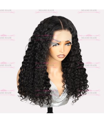 WIG 13x4 Deep Wave Wig -pruik - met bijna dubbel getrokken effect en maximaal Remy Hair Volume plus qu'un jeu 