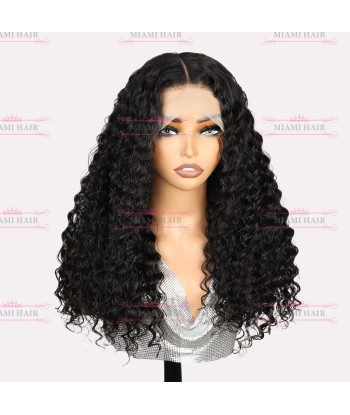 WIG 13x4 Deep Wave Wig -pruik - met bijna dubbel getrokken effect en maximaal Remy Hair Volume plus qu'un jeu 