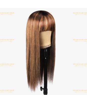 Natural wig with steep bangs P4/27 sur le site 