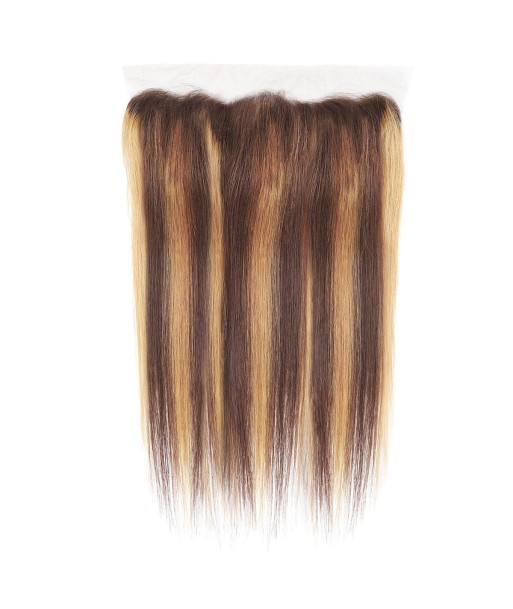 Straight front lace | Blond mechy chatain | P4/27 13x4 Toutes les collections ici