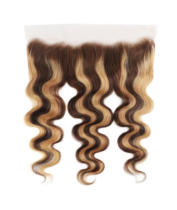 BODY WAVE front lace | Blond mechy chatain | P4/27 13x4 Par le système avancé 