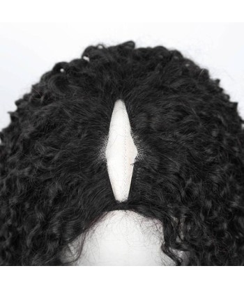 V-Part Water Wave Dark Brun wig de l' environnement