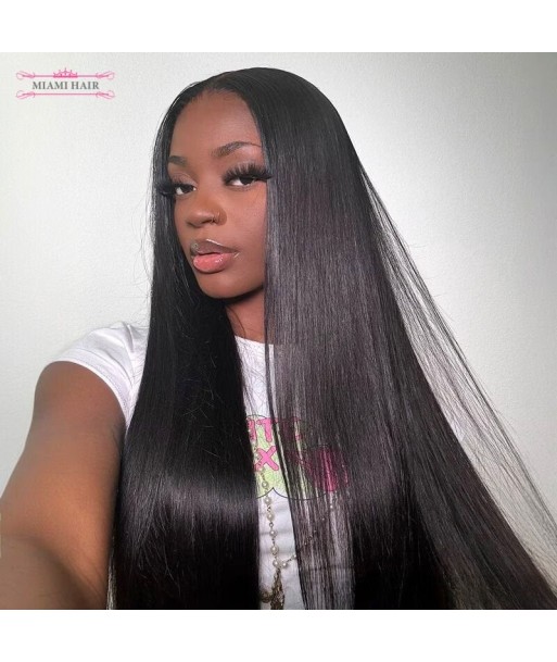 Miami Hairflex 9x6 Straight 250% HD wig hantent personnes