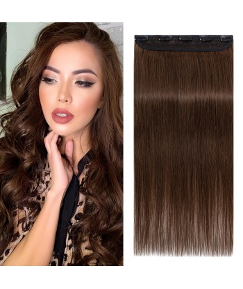 Straight chocolate clip extension maximum band volume offre 