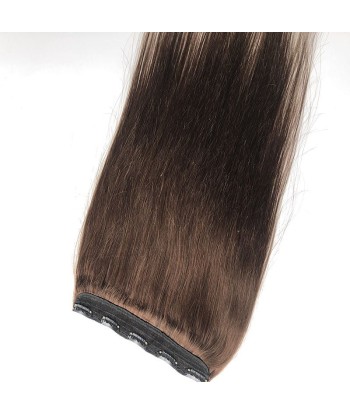 Straight chocolate clip extension maximum band volume offre 