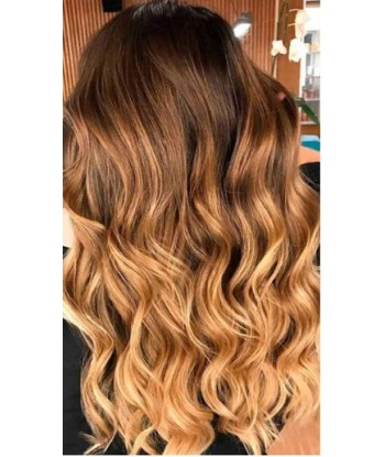 Straight clip extension Brown Shadow Blond Chocolate Mono MAXIME VOLUME online