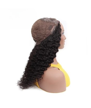 Deep Wave Dark Brun U-Part wig à prix réduit toute l'année