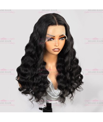 WIG 13x4 White Wave Loce Wigh - con effetto quasi doppio disegnato e volume massimo nei capelli Remy en ligne