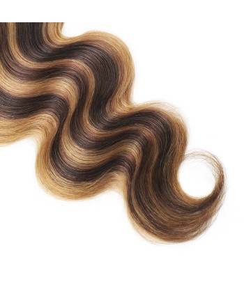 Closure Body Wave | Chatain Méché Blond | P4/27 4x4 50% de réduction en Octobre 2024