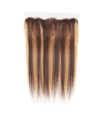 Lace Frontal Straight | Chatain Méché Blond | P4/27 13x4 de votre