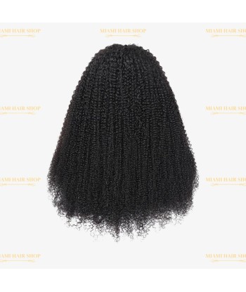 Perruque V-Part Kinky Curly Brun Foncé la livraison gratuite