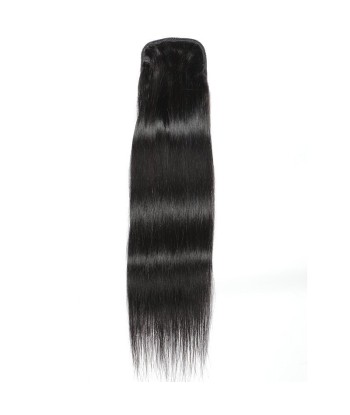 Queue de cheval Ponytail  Noir A Cordon Remy Hair Straight Venez découvrir notre 