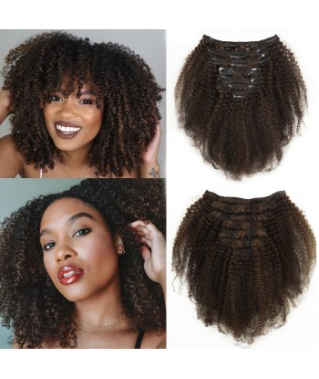 Kit Extensions à Clips Afro Curly Chocolat 120 gr, 4 Les magasins à Paris et en Île-de-France