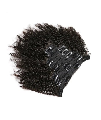 Kit Extensions à Clips Afro Curly Brun 120 gr soldes