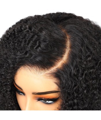 5x5 HD Lace Closure Wig Kinky Curly Sans Colle pas cher