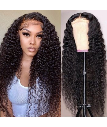 Perruque Lace Wig 6x6 Deep Wave - Densité 180% - Effet Volumineux les muscles