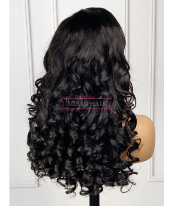 Perruque Lace Wig 13x4 Loose Body Wave - avec Effet Presque Double Drawn et Maximum de Volume en Cheveux Remy pas cher