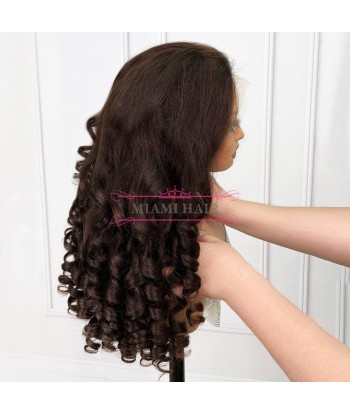 Perruque Lace Wig 13x4 Loose Body Wave  4 - avec Effet Presque Double Drawn et Maximum de Volume en Cheveux Remy suggérées chez