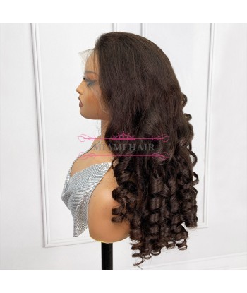 Perruque Lace Wig 13x4 Loose Body Wave  4 - avec Effet Presque Double Drawn et Maximum de Volume en Cheveux Remy suggérées chez