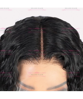 Perruque Lace Wig 13x4 Deep Wave - avec Effet Presque Double Drawn et Maximum de Volume en Cheveux Remy la colonne vertébrale