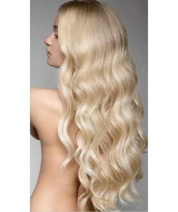 Kit -extensies met body wave blond platina 120 gram le concept de la Pate a emporter 