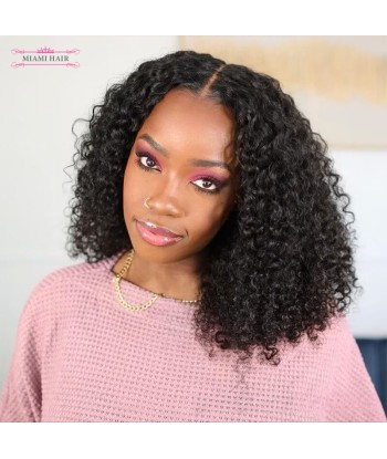 Miami Hairflex 6x4 Kinky Curly 250% HD -pruik Amélioration de cerveau avec