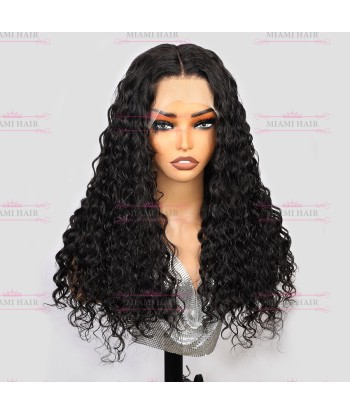 Wig 13x4 Water Wave Wig Wigh Wike - met bijna dubbel getrokken effect en maximaal Remy Hair Volume vous aussi creer 