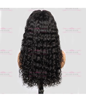 Wig 13x4 Water Wave Wig Wigh Wike - met bijna dubbel getrokken effect en maximaal Remy Hair Volume vous aussi creer 