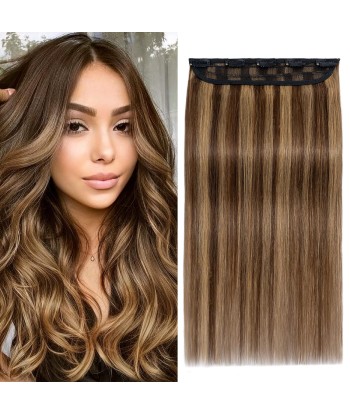 Extension à Clips Straight Chatain Méché Blond Mono Bande Maxi Volume meilleur choix