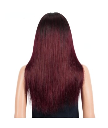 Extension à Clips Straight Ombre Brun Foncé 99J Mono Bande Maxi Volume suggérées chez