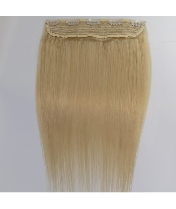 Gerade blonde Clip -Erweiterung Platinmono Max Volumenstreifen pas chere